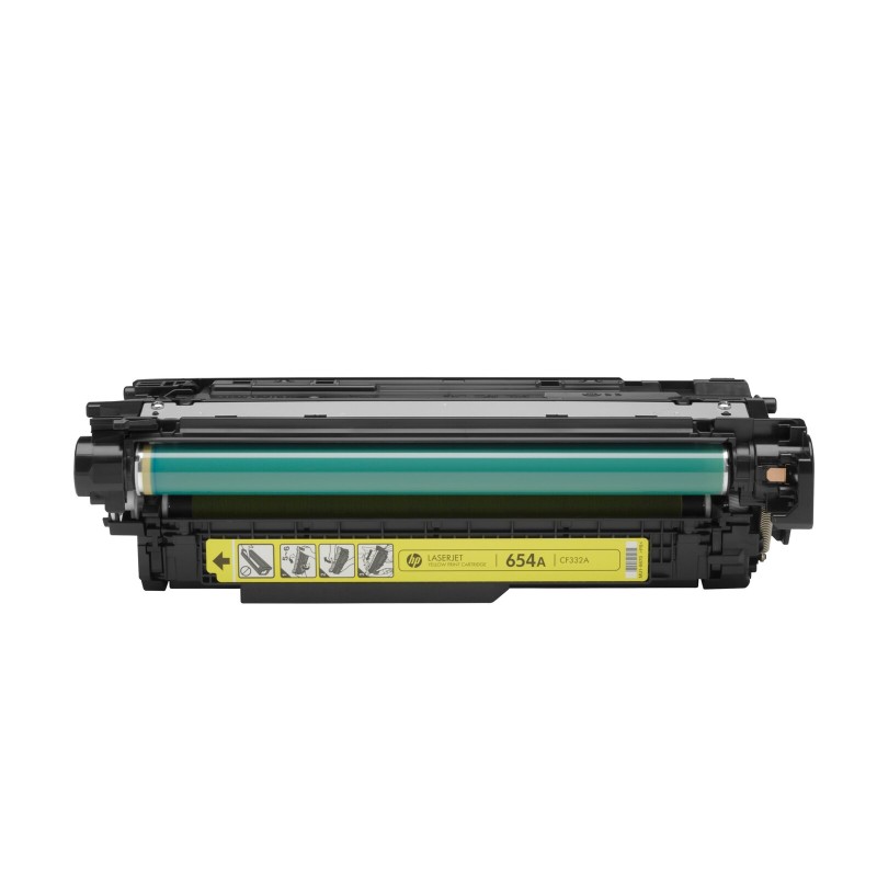 Toner HP 654A original toner cartridge yellow standard capacity 15.000 pages 1-p