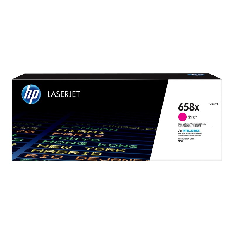 Toner HP 658X Magenta LaserJet Toner Cartridge