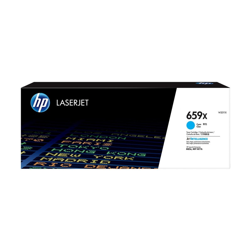 Toner HP 659X High Yield Cyan Original LaserJet Toner Cartridge