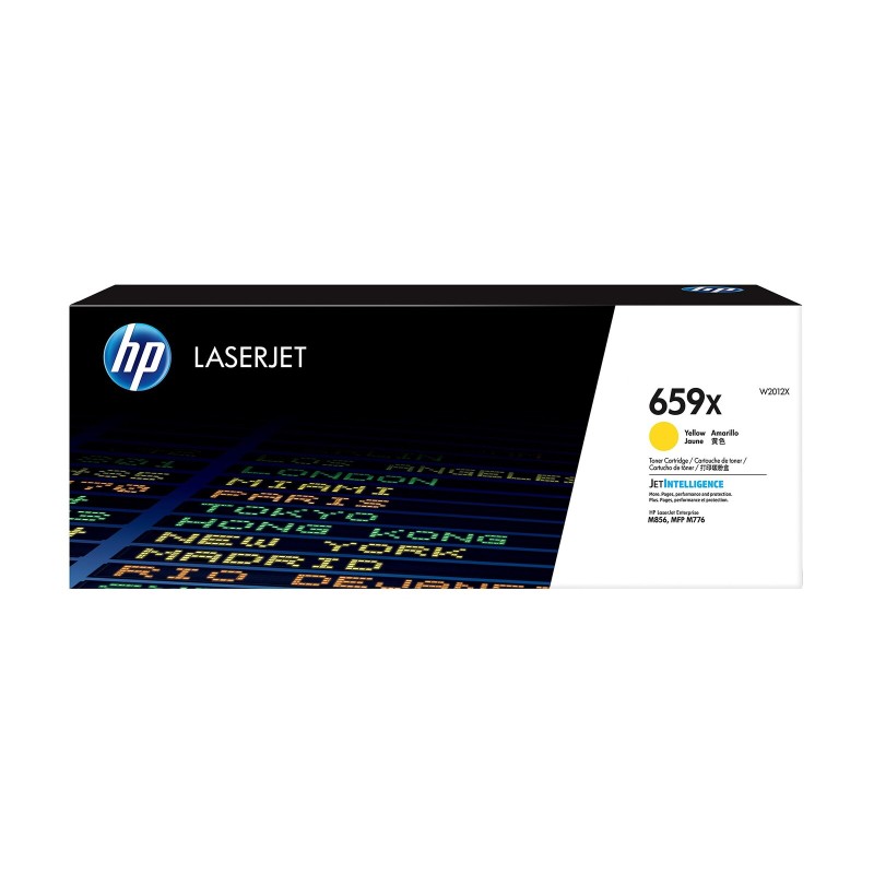 Toner HP 659X High Yield Yellow Original LaserJet Toner Cartridge