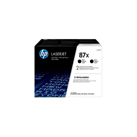 Toner HP 87X Original LaserJet Toner Cartridges Black High Yield (2-pack)