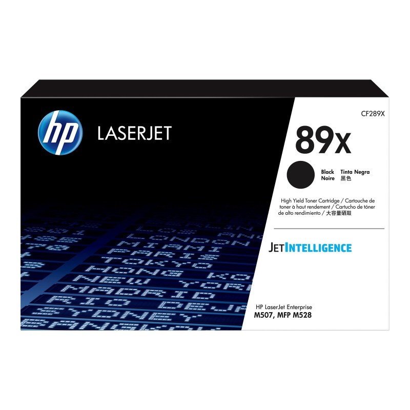 Toner HP 89X Black LaserJet Toner Cartridge