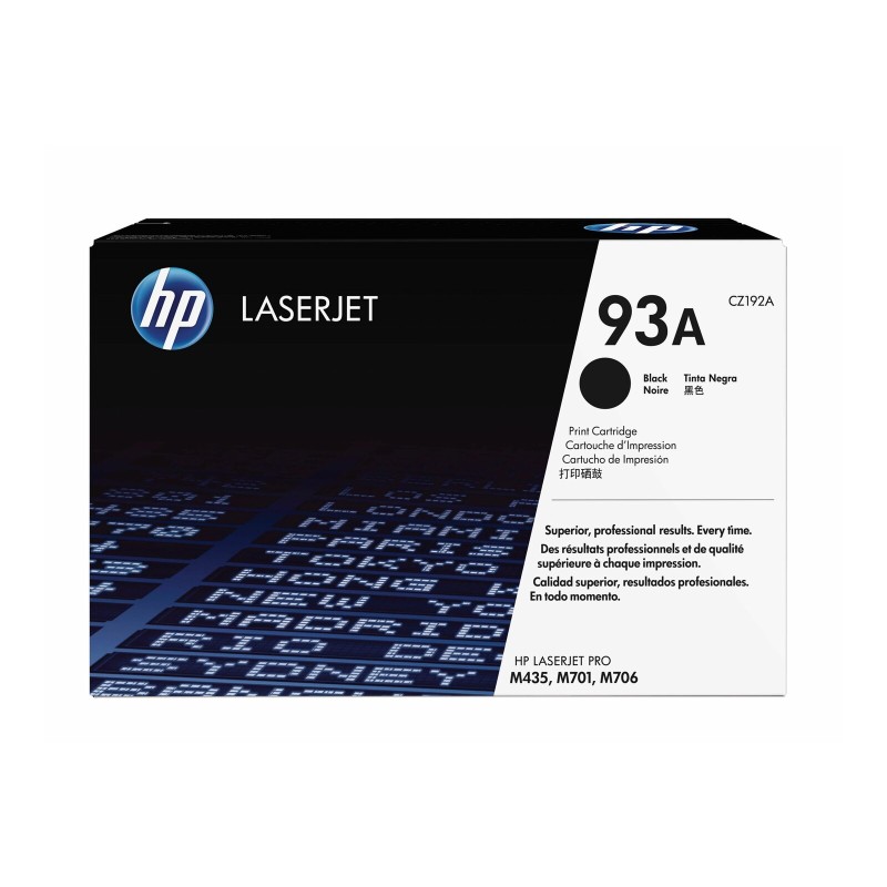 Toner HP 93A Original Laserjet Toner Cartridge Black