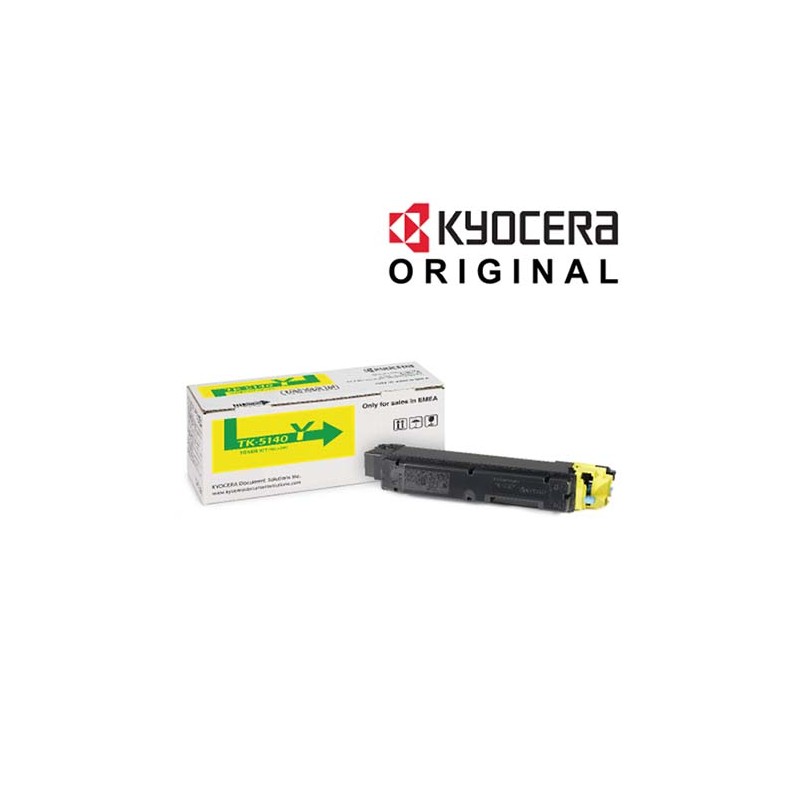 Toner Kyocera TK-5140Y, rumen