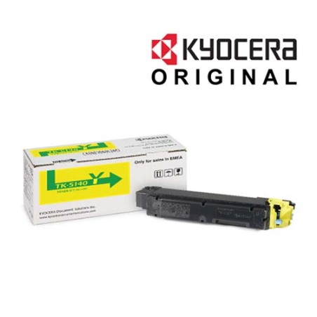 Toner Kyocera TK-5140Y, rumen