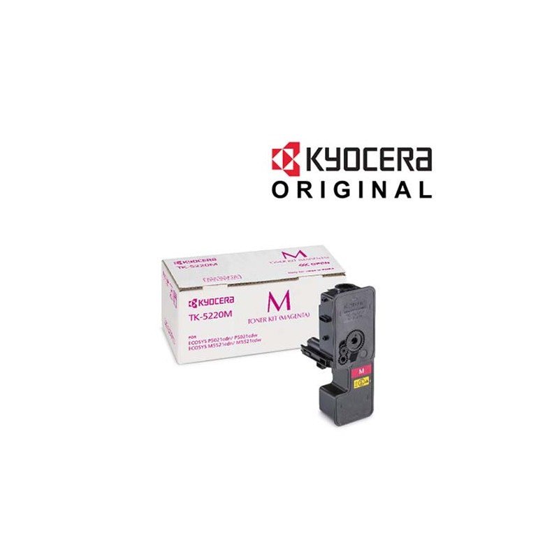 Toner KYOCERA TK-5220C Toner Kit Cyan for 1.200 sides ISO/IEC 19798