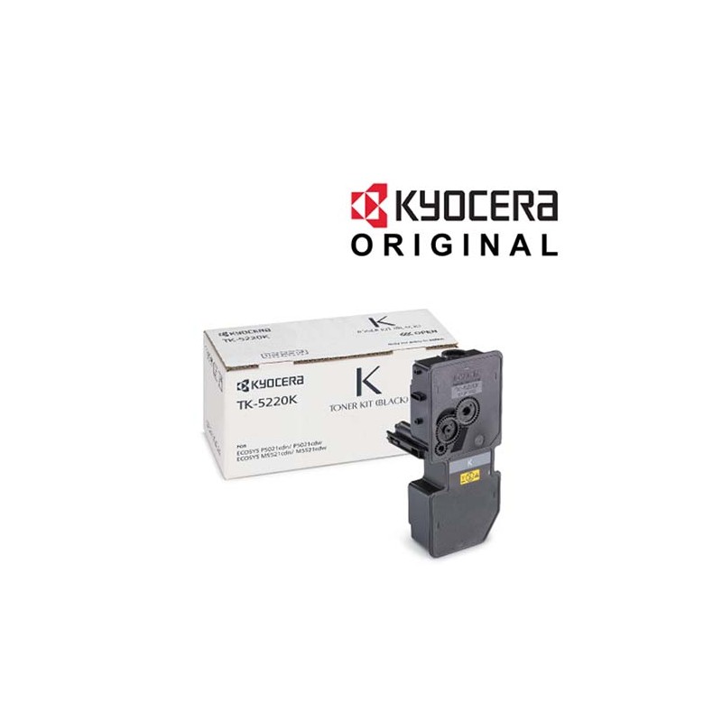 Toner KYOCERA TK-5220K Toner Kit Black for 1.200 sides ISO/IEC 19798