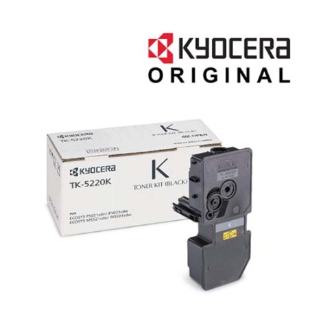 Toner KYOCERA TK-5220K Toner Kit Black for 1.200 sides ISO/IEC 19798