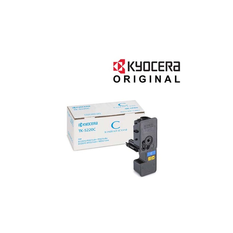 Toner KYOCERA TK-5220Y Toner Kit Yellow for 1.200 sides ISO/IEC 19798