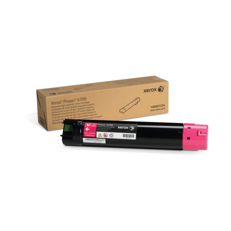 Xerox toner visoke kapacitete magenta 12k kopij za phaser 6700, 106R01524