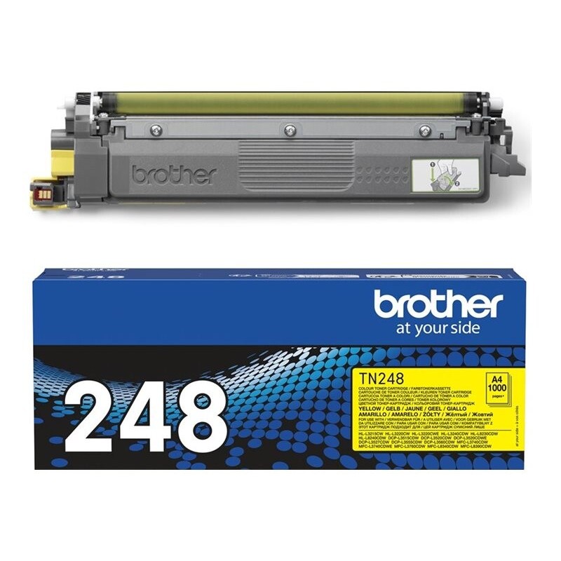 Toner Brother TN248Y, rumena