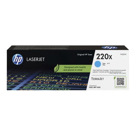 Toner HP 220X za LJ PRO 4202/MPF 4302, cyan