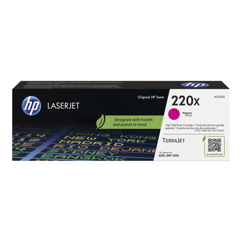 Toner HP 220X za LJ PRO 4202/MPF 4302, magenta