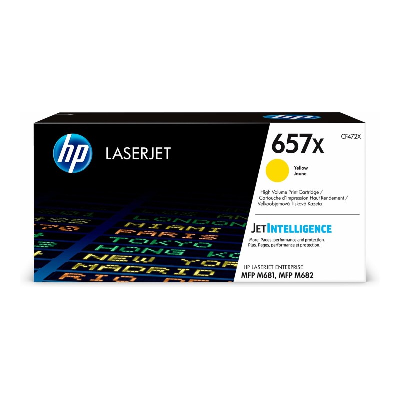 Toner HP 657X za LJ M681/682, rumena