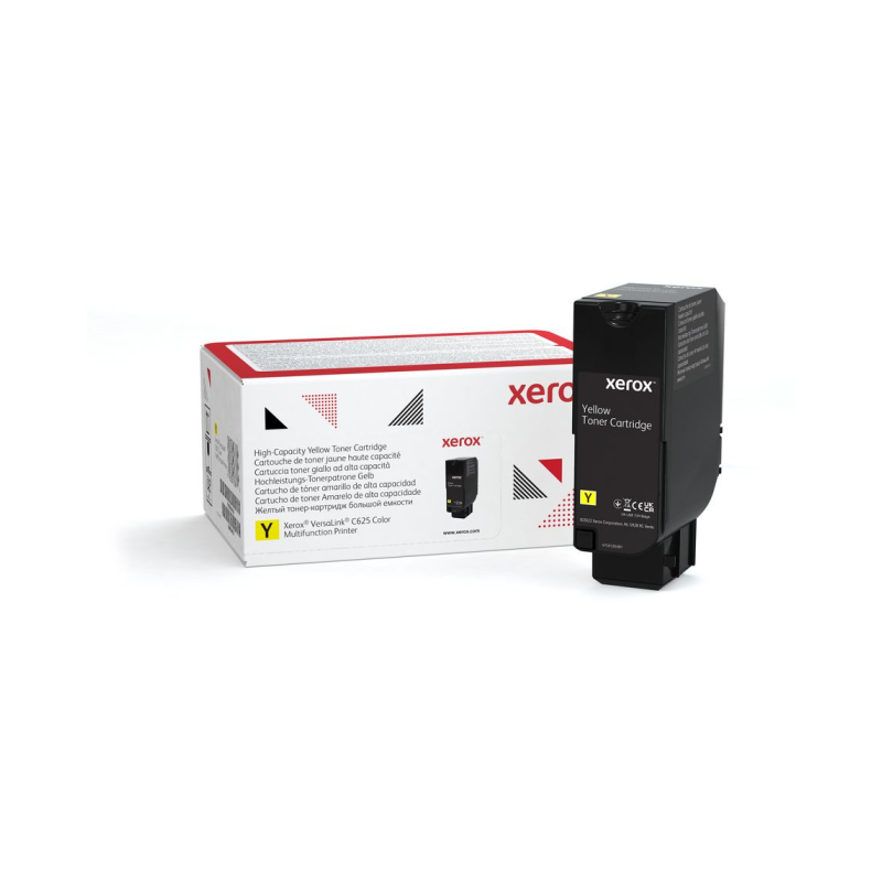 Toner Xerox Hi-cap za C625, rumena, 006R04647