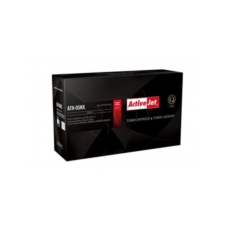 Toner ActiveJet ATH-05NX (HP CE505X), črn