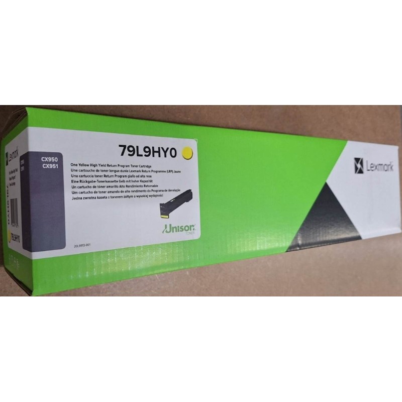Toner LEXMARK za LEXMARK CX950/CX951, rumen