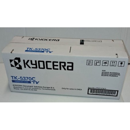 Toner Kyocera TK-5370C, cyan