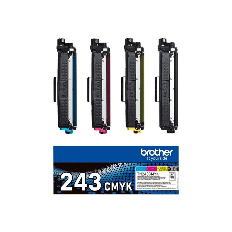 Toner Brother TN-243 Multipack Black Cyan Magenta and Yellow