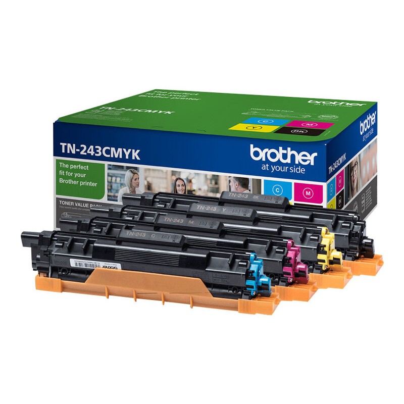 Toner Brother TN-243 Multipack Black Cyan Magenta and Yellow