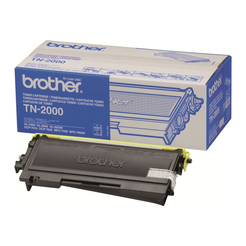 Toner Brother TN-2000, črn