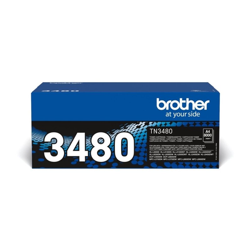 Toner Brother TN-3480, črn