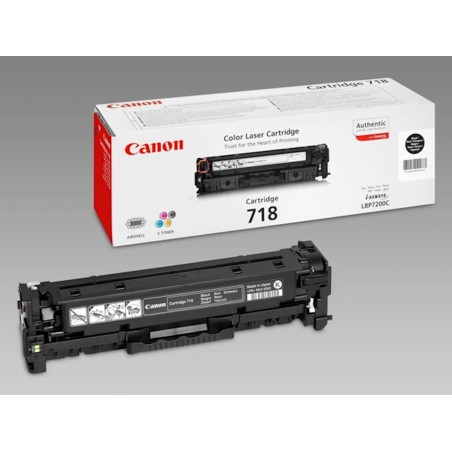 Toner Canon CRG-718Bk, črn