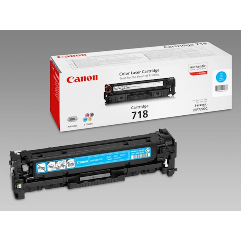 Toner Canon CRG-718C, cyan