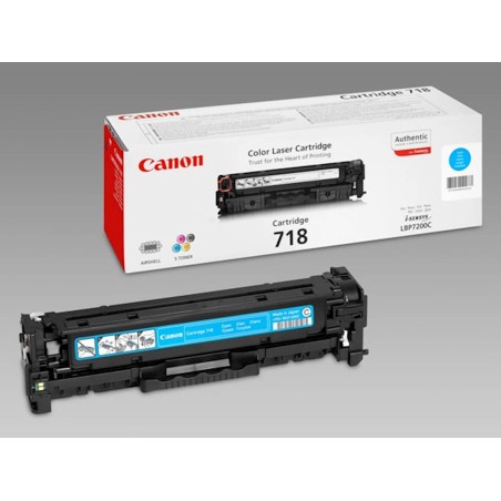 Toner Canon CRG-718C, cyan