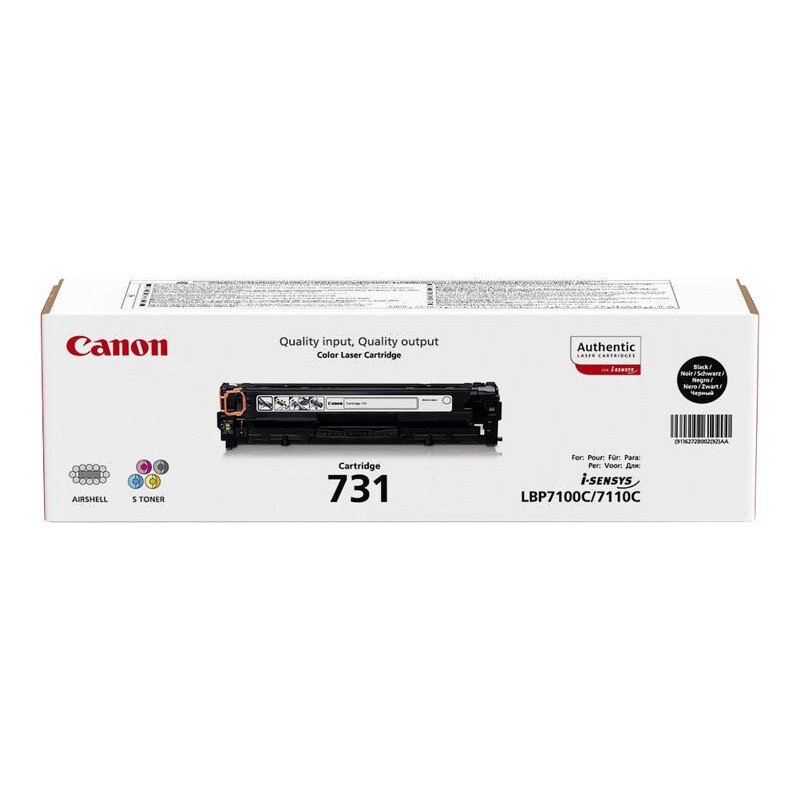 Toner Canon CRG-731 črn 1400 strani (6272B002AA)