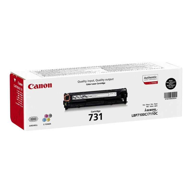 Toner Canon CRG-731 črn 1400 strani (6272B002AA)