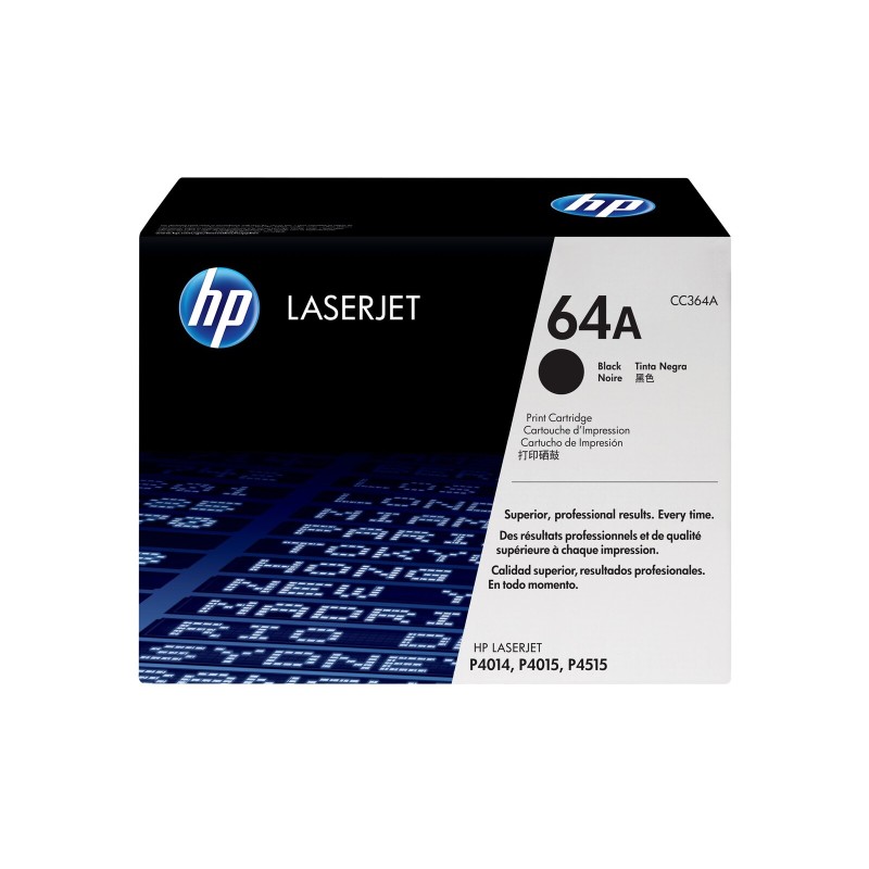 Toner HP CC364A (64A), črn