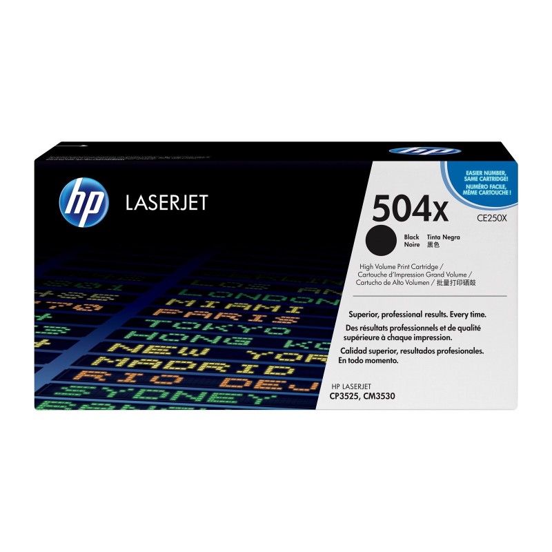 Toner HP CE250X (CE250X), črn