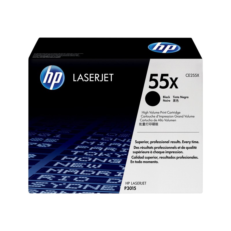 Toner HP CE255X (55X), črn