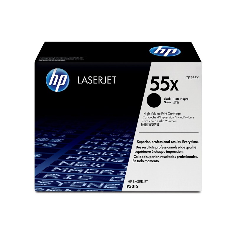 Toner HP CE255X (55X), črn