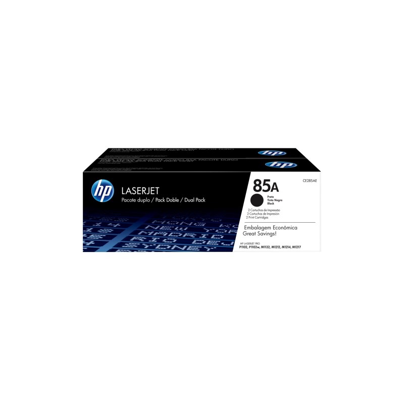 Toner HP CE285AD (85A), črn, dvojno pakiranje