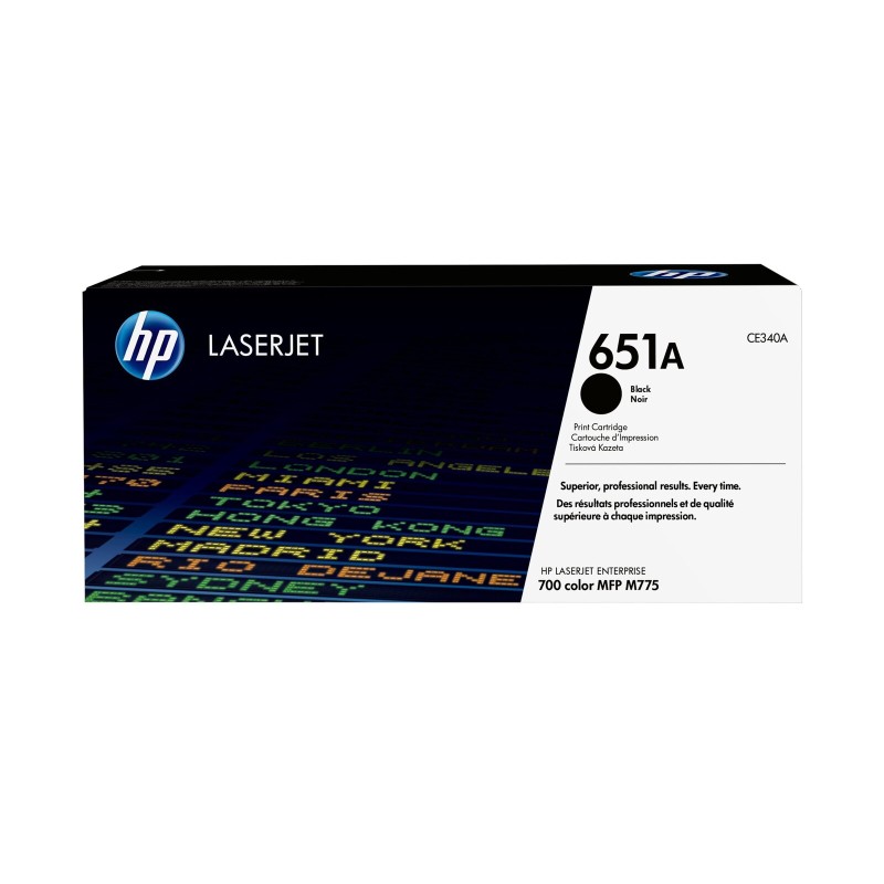 Toner HP 651A (CE340A), črn