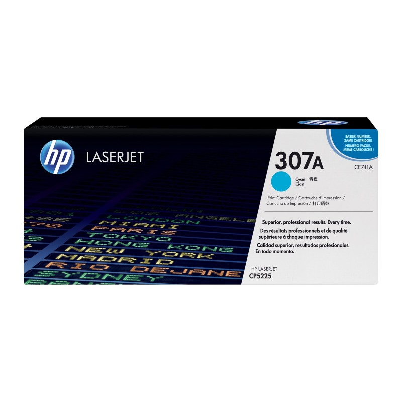 Toner HP CE741A, cyan