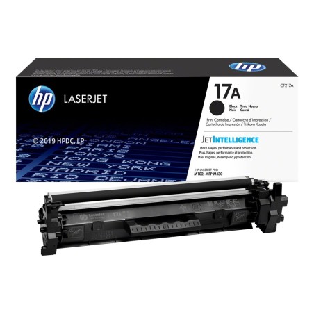 Toner HP 17A, črn, 1600 strani, CF217A