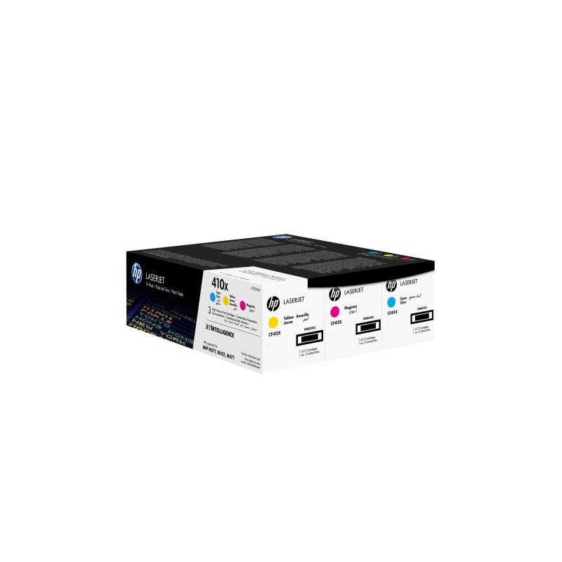 Toner HP 410X (CF252XM), barvni komplet