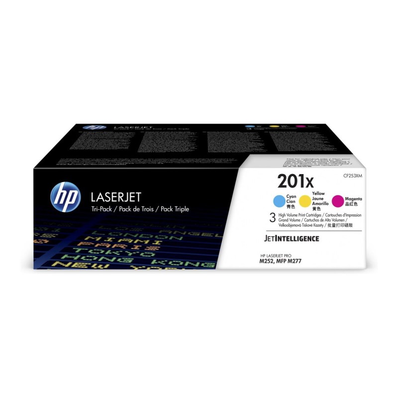 Toner HP 201X barven tri-pack (CF253XM)