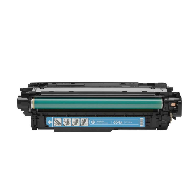 Toner HP 654A (CF331A), moder (cyan)