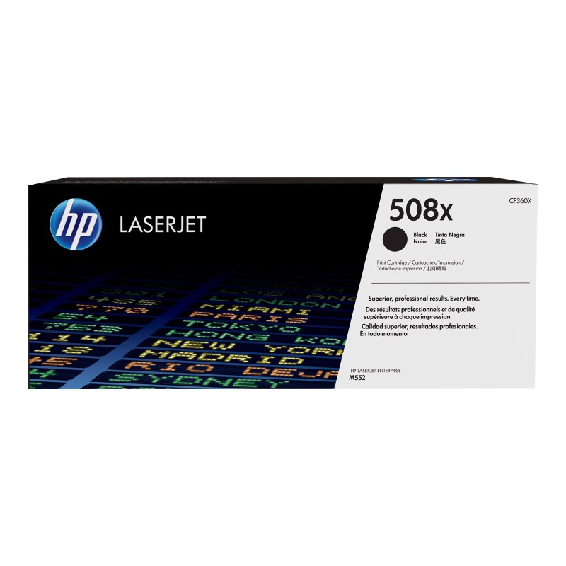 Toner HP 508X, črn (CF360X)