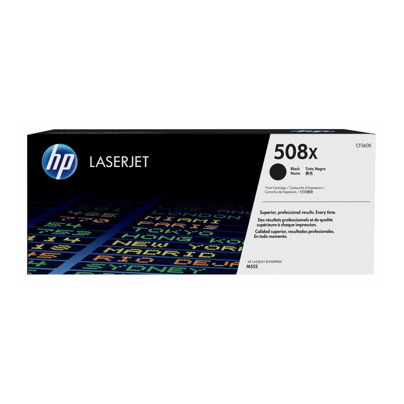 Toner HP 508X, črn (CF360X)