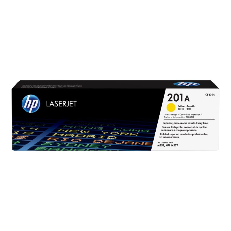 Toner HP 201A, rumen (CF402A)