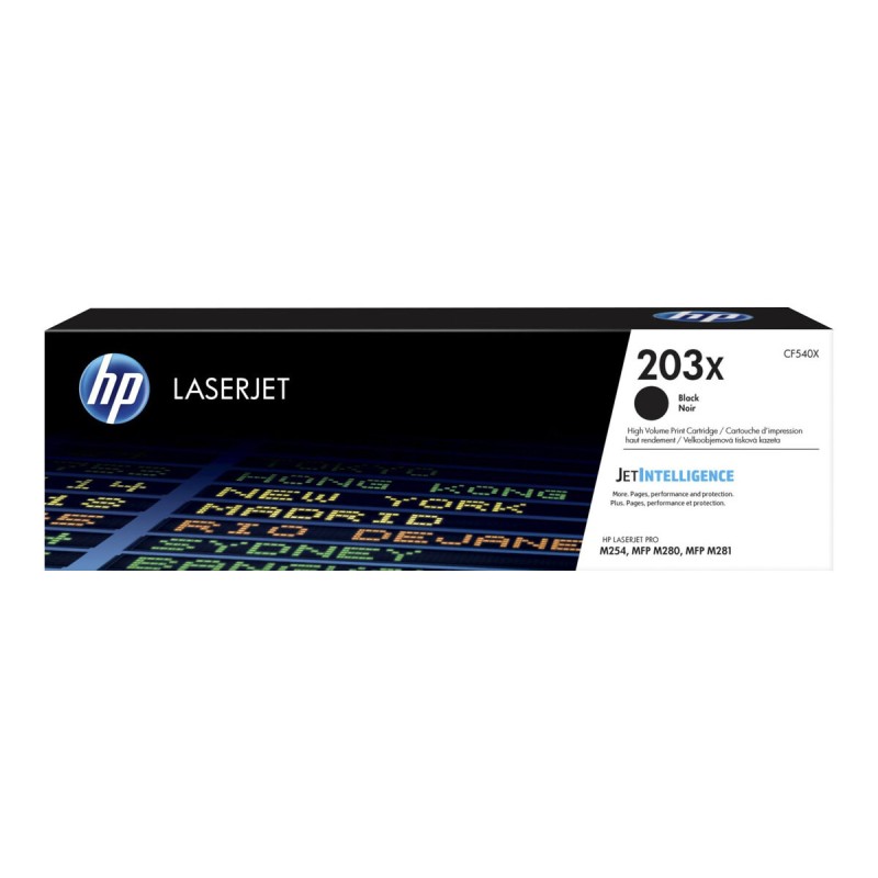 Toner HP 203X, črn (CF540X)