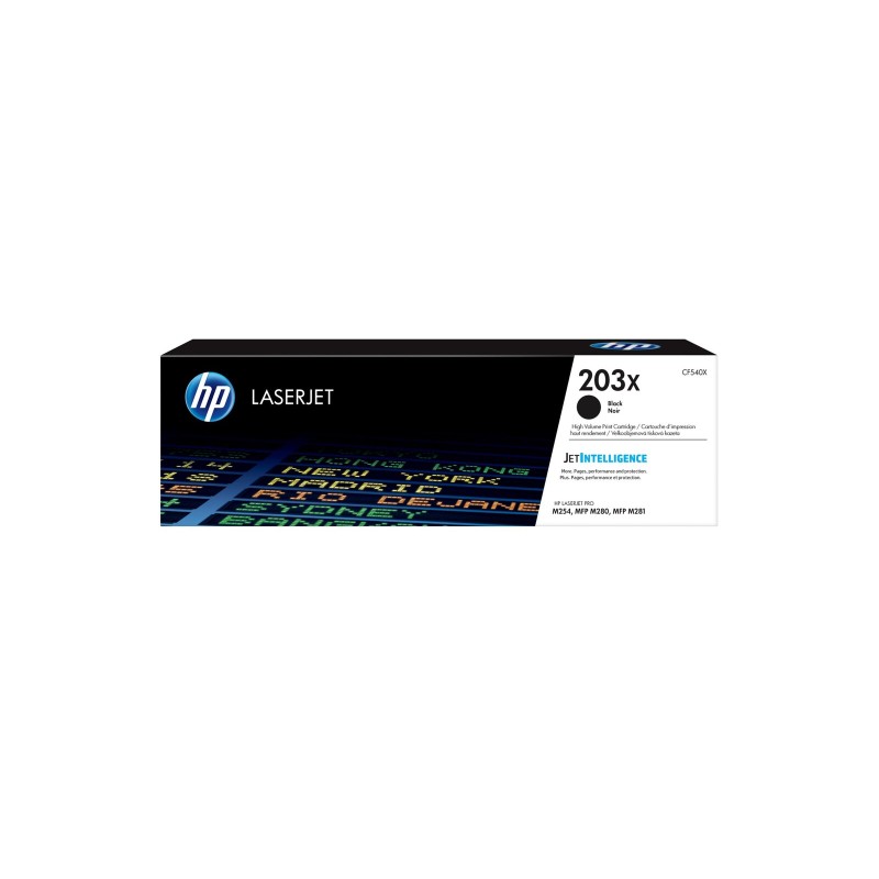 Toner HP 203X, črn (CF540X)