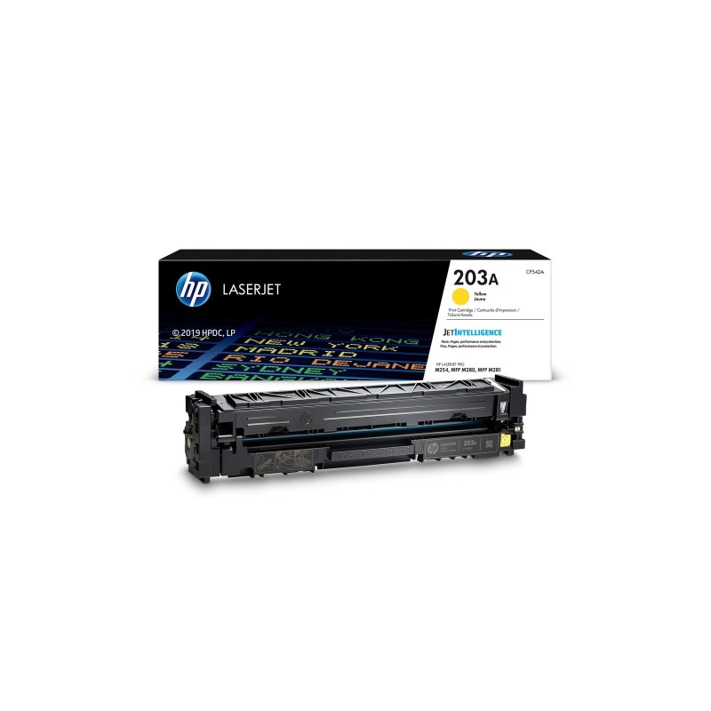 Toner HP 203A, yellow (CF542A)