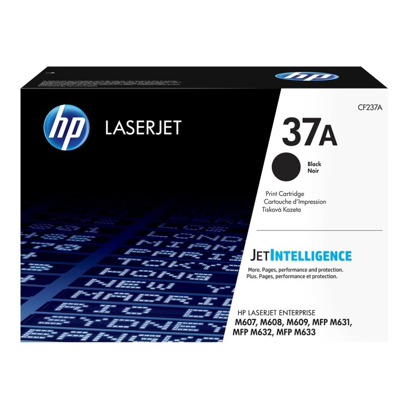 Toner HP 37A, črn, CF237A