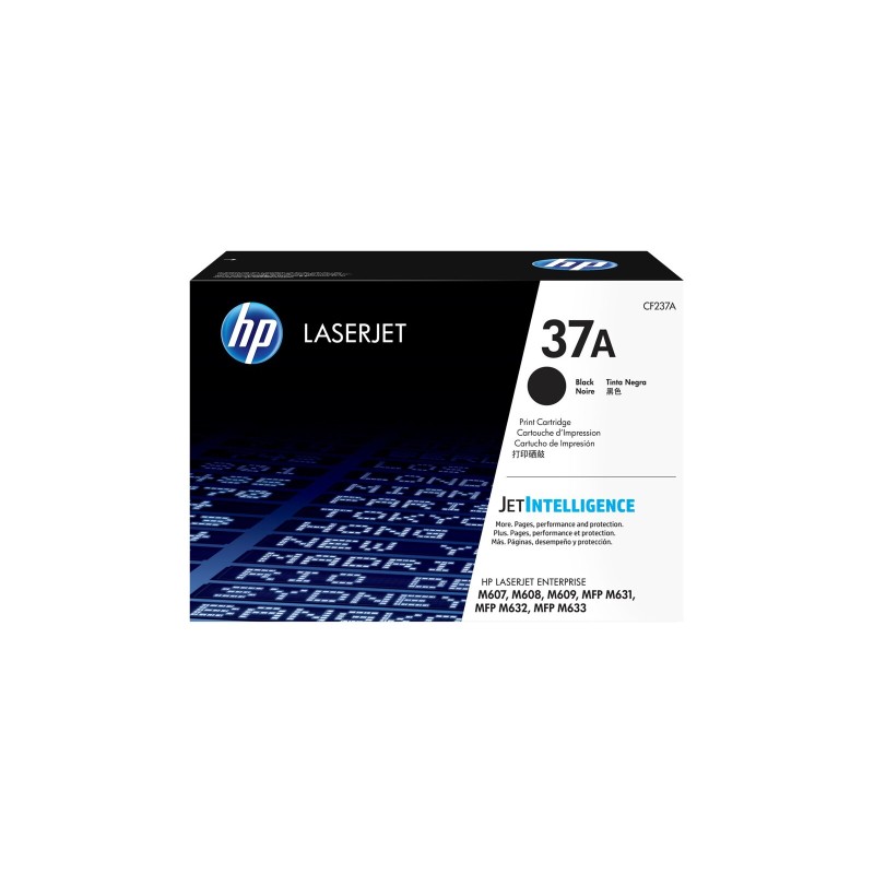 Toner HP 37A, črn, CF237A